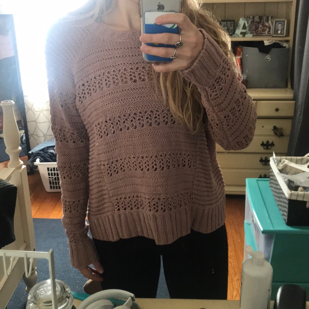 Pacsun Mauve Sweater